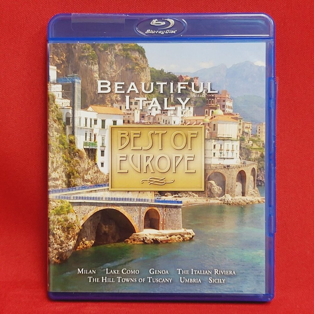 Beautiful Italy Best of Europe Blu Ray DVD Digital Copy